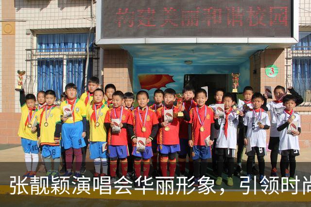 张靓颖演唱会华丽形象，引领时尚潮流