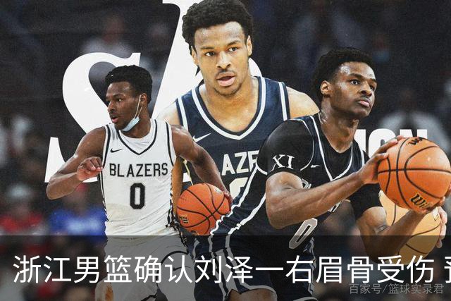 浙江男篮确认刘泽一右眉骨受伤 预计休战两周